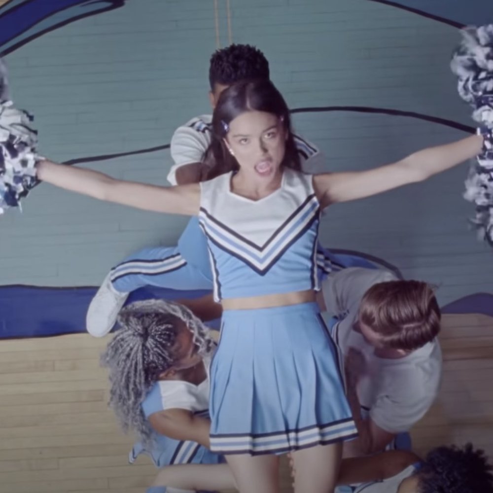 Olivia Rodrigo Good4U /Princess Diaries cheer costume
